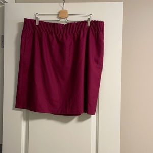 J Crew pull on skirt